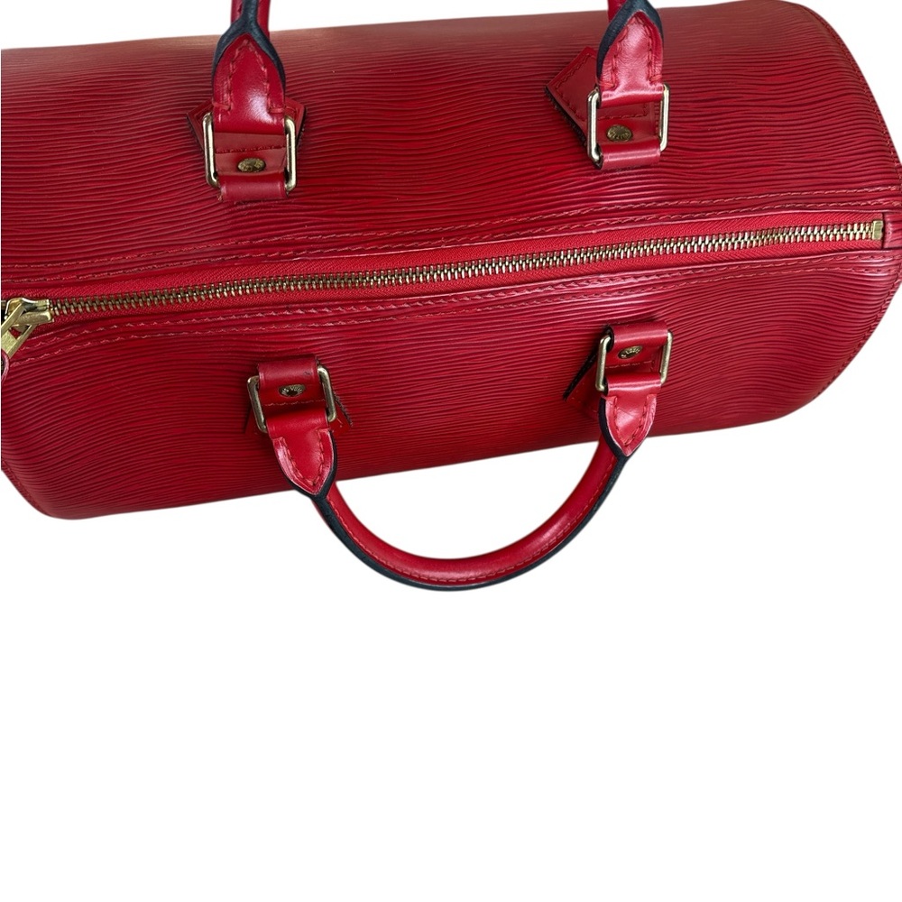 Louis Vuitton Epi Red satchel speedy 35 Handbag - Picture 7 of 10